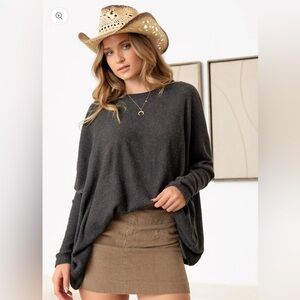 Dark Gray Women’s Oversized Sweater NWB